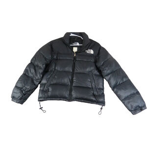 1990s Vintage North Face 700 Nuptse Puffer Cropped Jacket Women's Size Small